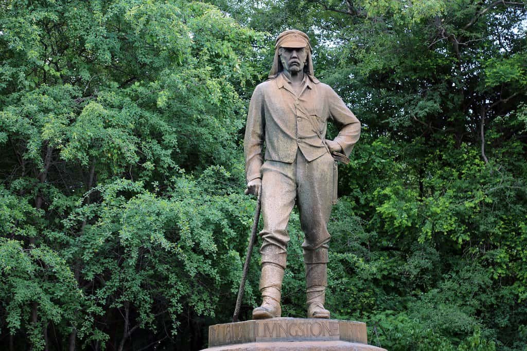 David Livingstone Statue, Victoria Falls